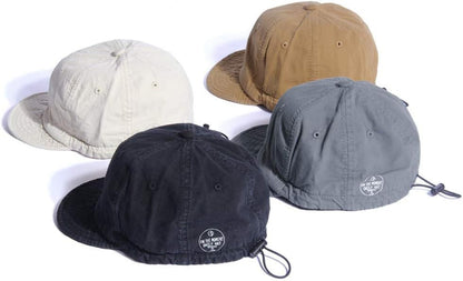 Washed Short Bill Brim Baseball Cap Retro Dad Cap Trucker Style Hat Cap